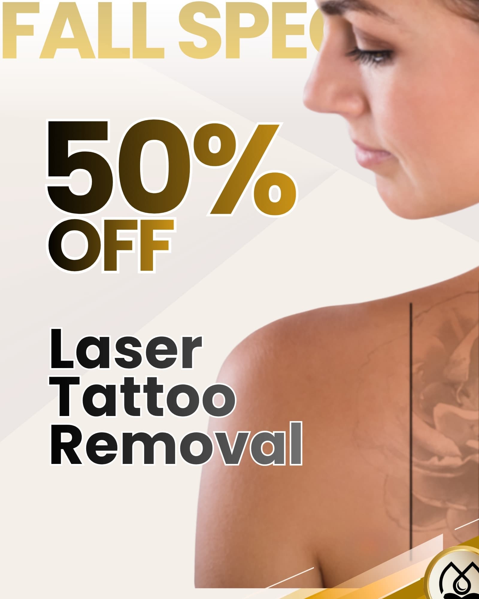 50% Off Laser Tattoo Removal